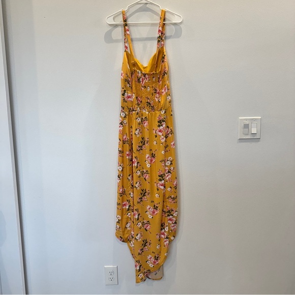 NOBO Floral Yellow High-Low Dress Size 2XL (19) - Picture 2 of 7